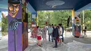 «Литературный комикс» появится этим летом в Северодвинске возле лингвистической гимназии №27