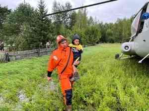 В Приамурье спасатели МЧС России в круглосуточном режиме ликвидируют последствия паводка