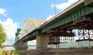 Сегодня в Архангельске на 4 дня закрыли Краснофлотский мост