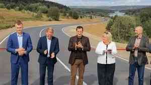 В Устьянском районе в рамках государственно-частного партнерства отремонтирована региональная дорога