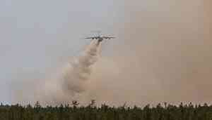 В Усть-Донецком районе Ростовской области продолжатся ликвидация природного пожара