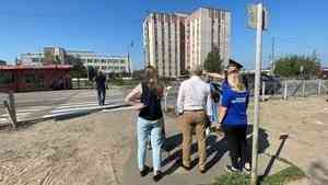 В Архангельске проверили готовность пешеходных переходов к Дню знаний