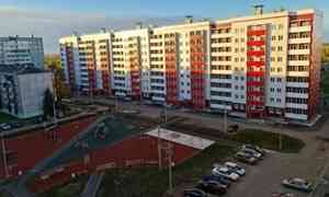 На улице Карпогорской в Архангельске ввели в эксплуатацию два жилых дома