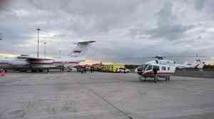 Самолет МЧС России доставил в Москву пострадавших из Ижевска