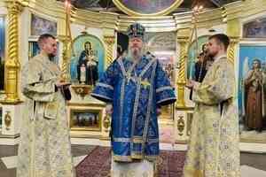 Митрополит Корнилий 5 ноября совершил всенощное бдение в Ильинском соборе Архангельска