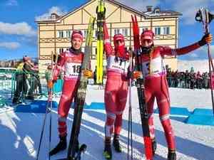 Наталья Непряева – лидер спринта на первом этапе Кубка России по лыжным гонкам 