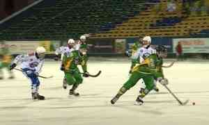 Архангельский «Водник» одержал очередную победу в рамках чемпионата страны по хоккею с мячом