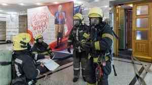 Масштабные пожарные учения прошли в архангельском драмтеатре