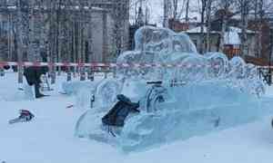 В Архангельске в «Белом сквере» исчезли ледяные фигуры. Что случилось?