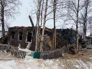 В ночном пожаре в Архангельске погиб мужчина