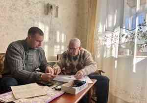 Сергей Пивков поздравил ветеранов с Днем защитника Отечества 