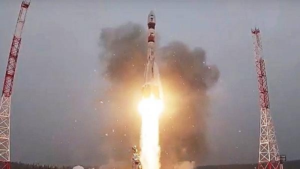 С космодрома Плесецк запустили ракету-носитель «Союз-2.1а»