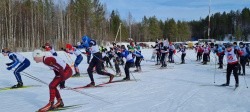 На базе «Илес» прошли Чемпионат и Первенство САФУ по лыжным гонкам