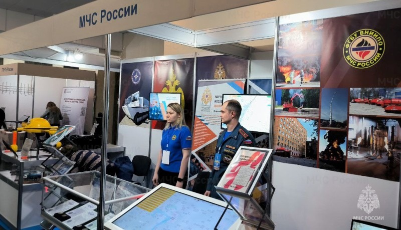 Разработки МЧС России представлены на XXVI Московском международном салоне «Архимед»