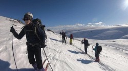 Студенты САФУ завершили лыжный маршрут по Хибинам первой категории сложности