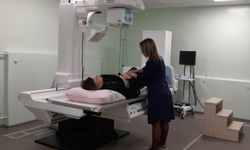 В Котласской ЦГБ установили новый рентген-аппарат