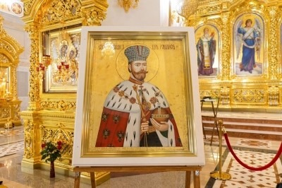 Чудотворная икона страстотерпца Николая II будет до 12 апреля пребывать в Новодвинске