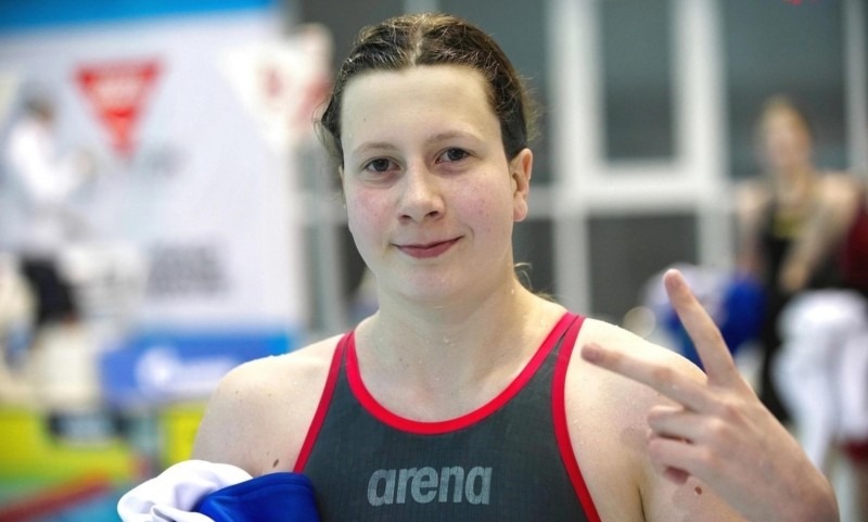 Архангелогородка Дарья Борина стала двукратным победителем первенства России по плаванию