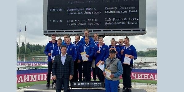 Байдарочницы из Архангельской области стали третьими на всероссийском старте
