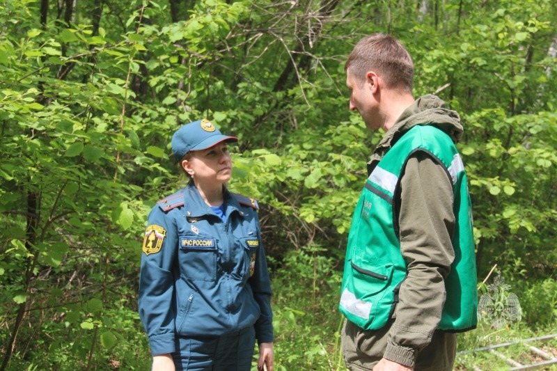 Новые средства фиксации нарушителей в лесах устанавливают сотрудники Госпожнадзора и лесоохраны в Хабаровском крае