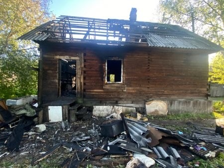 Пожар на улице Полюсной в Архангельске имел криминальный характер