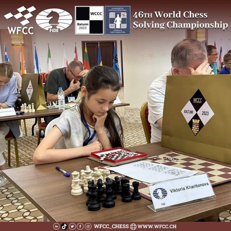 Десятилетняя архангелогородка стала вице-чемпионкой мира среди женщин по шахматной композиции