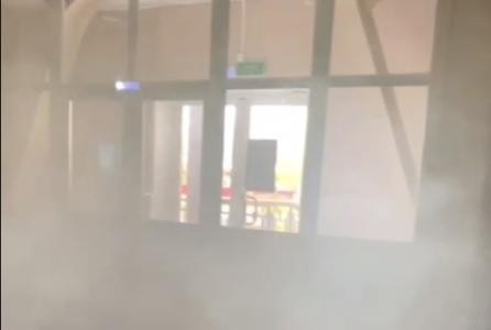 21 сентября пожарные тушили условное возгорание в Исакогорско-Цигломенском культурном центре