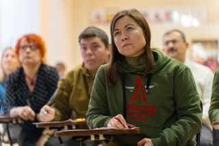 Военно-патриотический диктант написали в Архангельской области 