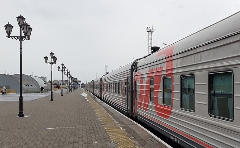 Пассажирский поезд из Архангельска в Карпогоры и обратно курсирует ежедневно