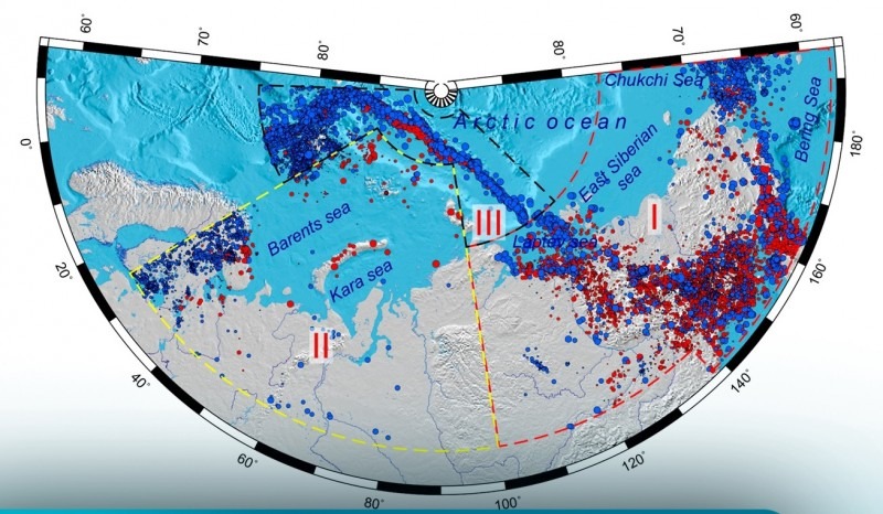 Ученые создали интегрированный каталог землетрясений Арктической зоны России