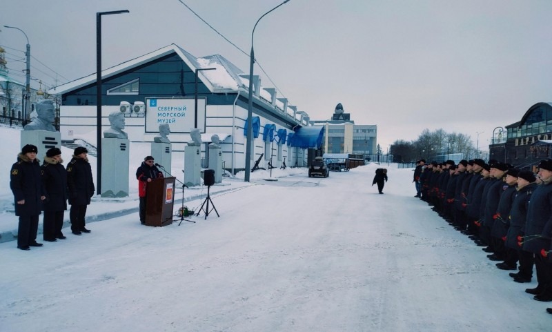 В Архангельске почтили память исследователя Арктики Петра Пахтусова