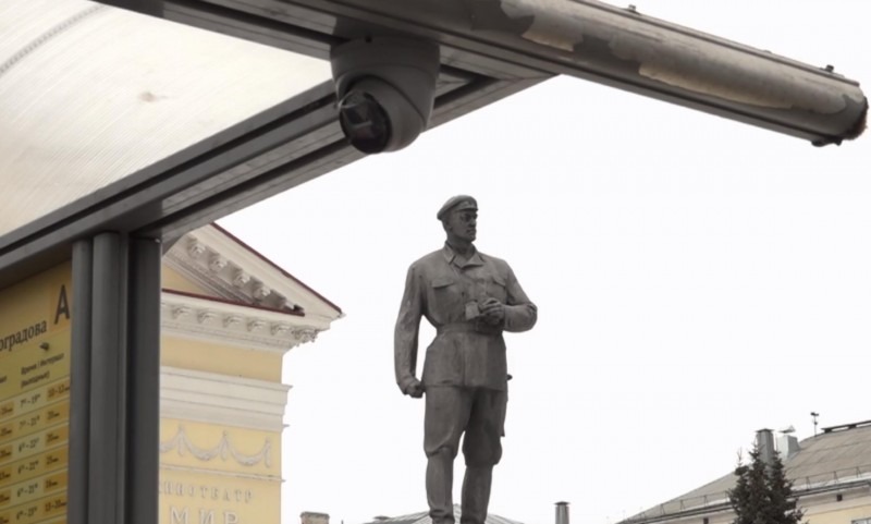 В Архангельске оснащают автобусные остановки видеокамерами