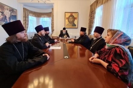 Митрополит Корнилий встретился с православными педагогами Архангельска
