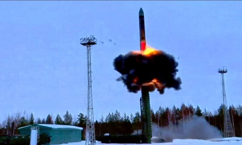 На космодроме Плесецк провели учебно-боевой пуск ракеты