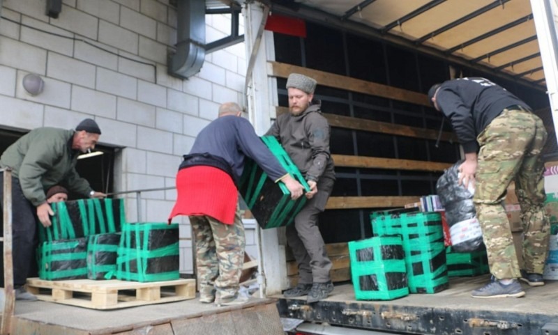 В Мелитополь доставили гуманитарный груз из Архангельской области