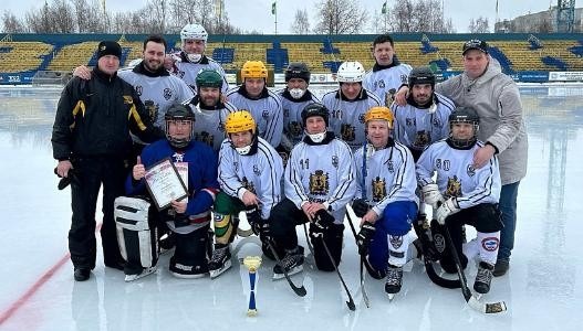Команда «Северная Двина» стала чемпионом областных соревнований по хоккею с мячом