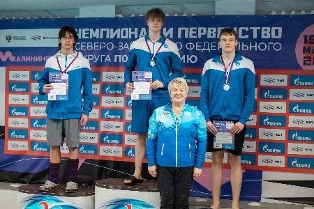 У пловцов региона более семидесяти медалей первенства СЗФО