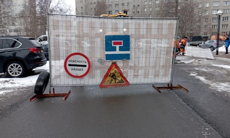 В Архангельске перекроют участки улиц из-за ремонта водопровода