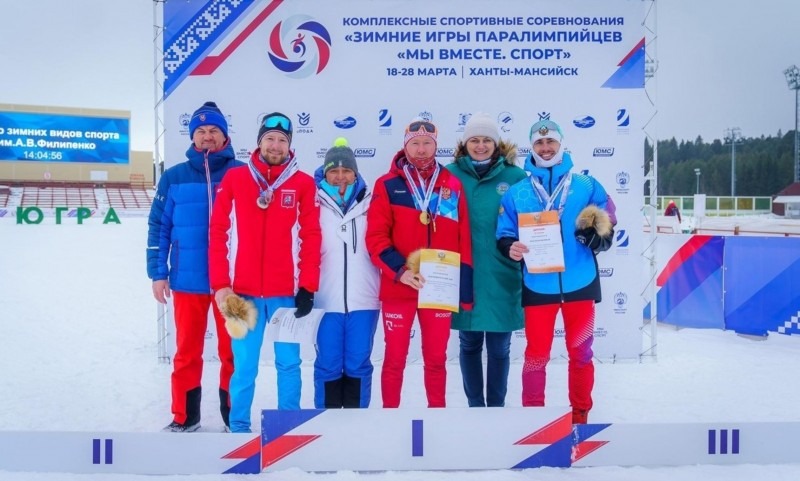 Спортсмены Архангельской области взяли медали Зимних игр Паралимпийцев