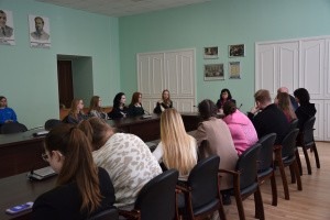 Елена Кудряшова встретилась с будущими журналистами