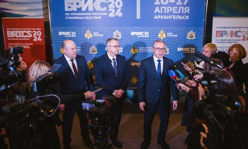 В Архангельске началось заседание стран БРИКС по управлению рисками стихийных бедствий