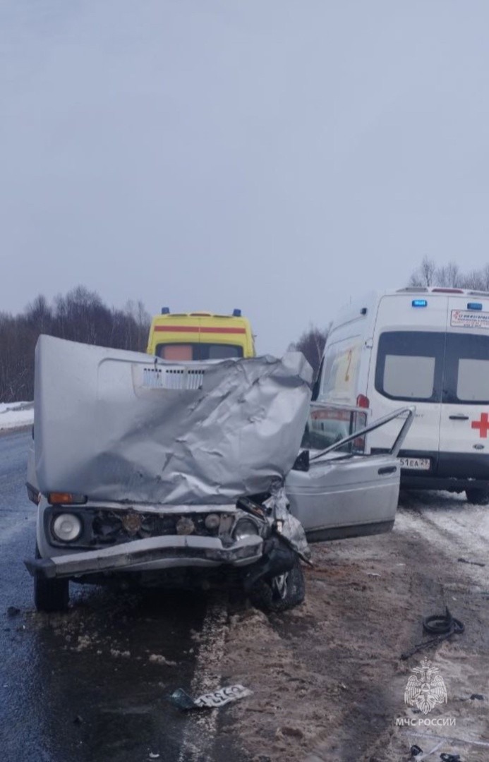 Водитель погиб в тройной аварии на Талажском шоссе