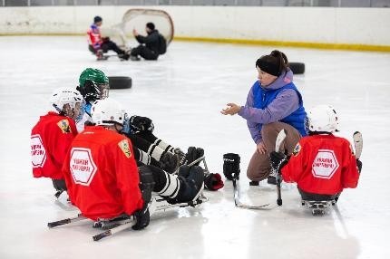 Региональный фестиваль по хоккею для людей с ограниченными возможностями прошёл в Архангельске