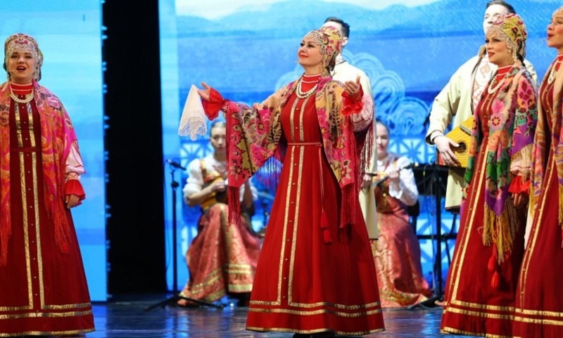 Северный русский народный хор провел концерт в Минске