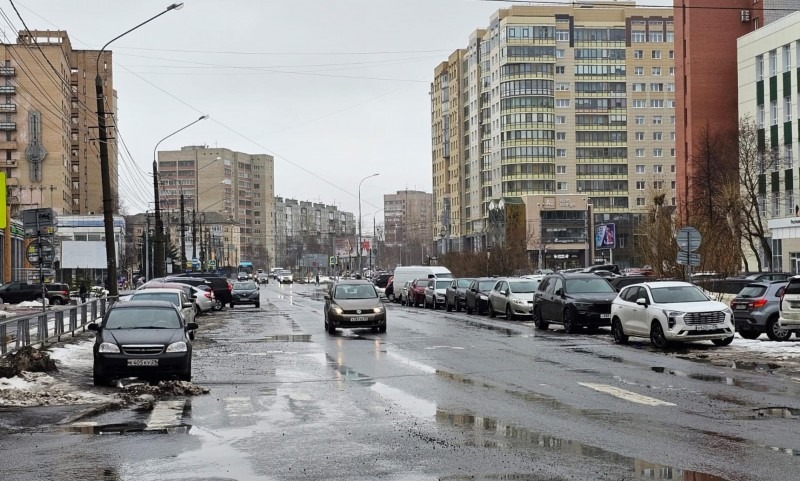 25 апреля в Архангельске начнется ремонт проспекта Ломоносова