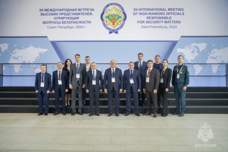 В Петербурге МЧС России принимает участие в Международной встрече высоких представителей по вопросам безопасности