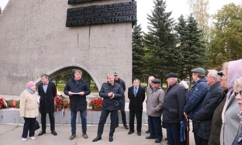 9 мая исполнится 55 лет Монументу Победы на площади Мира в Архангельске
