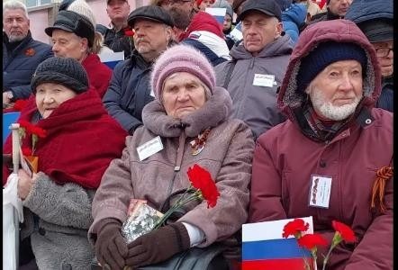 В Архангельске на площади Мира прошел Парад Победы