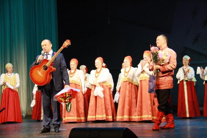 В Архангельске прошел юбилейный концерт Сергея Григорьева