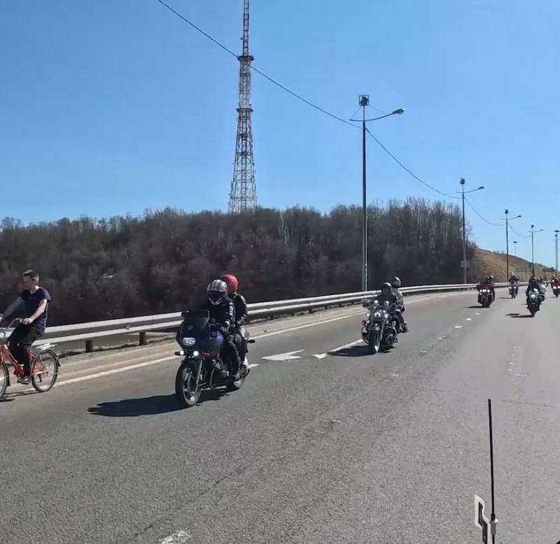 Архангельские байкеры открыли сезон езды на мотоциклах
